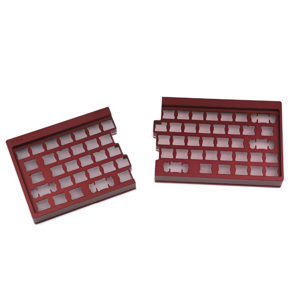 YMD-Split 64 V2 Aluminum Case With Acrylic Layer Kit (RGB Underglow Hotswap Kit/VIAL Programmable)