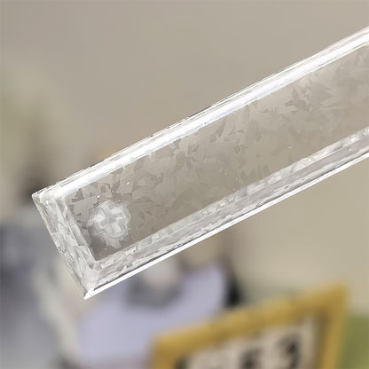 YMDK Carbon Fiber Texture 119 Key Side Printed Shine Through Keycaps for 61/64/68/84/87/96/108-Key MX Mechanical Keyboards