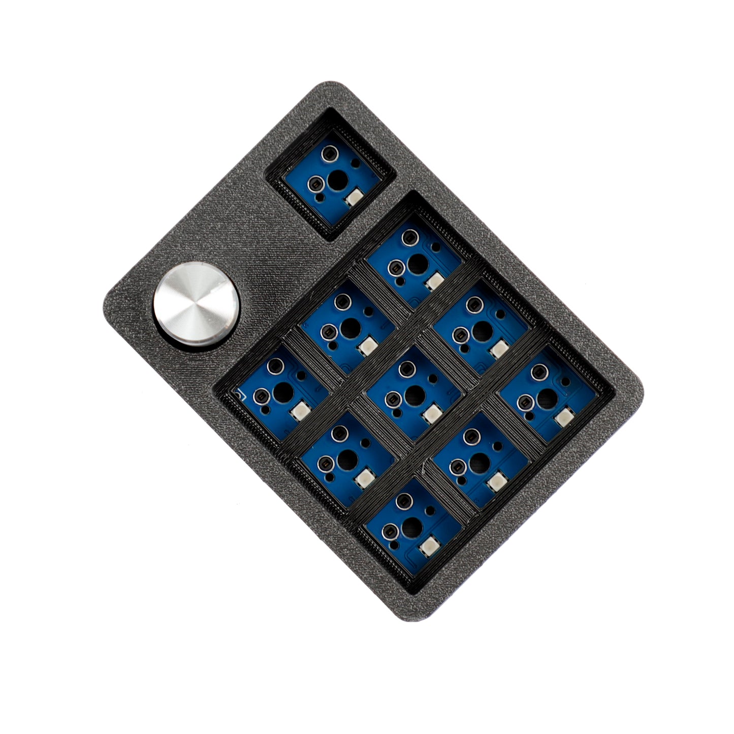 CV11 11-Key Mini Mechanical Keyboard – Wired, Hot-Swap, RGB Knob & PLA 3D Printed Case, Supports VIAL Macro for Gaming & Office
