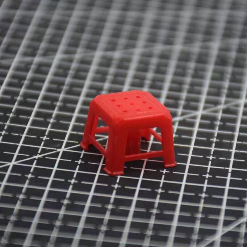 YMDK Stool Keycaps Cute Miniature Plastic Stool 3D Print Resin for Mechanical Keyboard