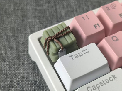 YMDK Chocolate Theme Gourmet Keycaps Simulation Cute Key Cap Resin for Mechanical Keyboard