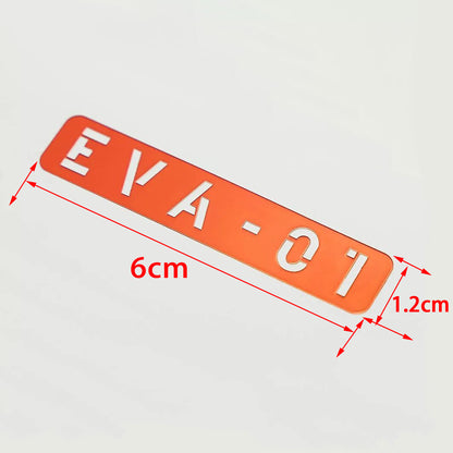 YMDK EVA Hatsune Miku Metal Stickers No.2 Evangelion Mechanical Keyboard Laptop