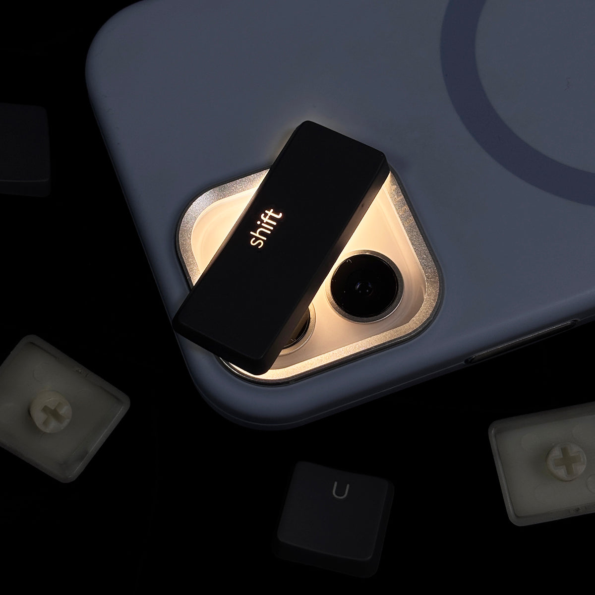 Gray Orange ABS 101 keys Low Profile Keycaps Backlit Key Caps Compatible with Keychron K1 K3 Low Profile Mechanical Keyboard