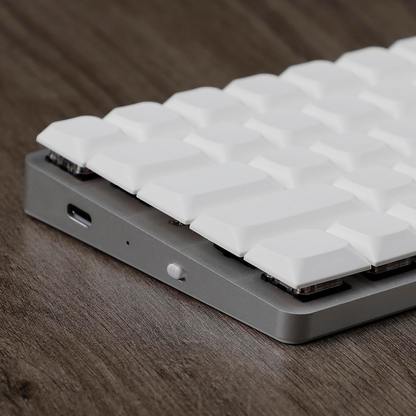 YMDK Ultra-Slim Style Blank Mx Low Profile Dye Sub PBT Keycaps for Mx 61 64 68 75 84 87 96 108 Layout Mechanical Keyboard