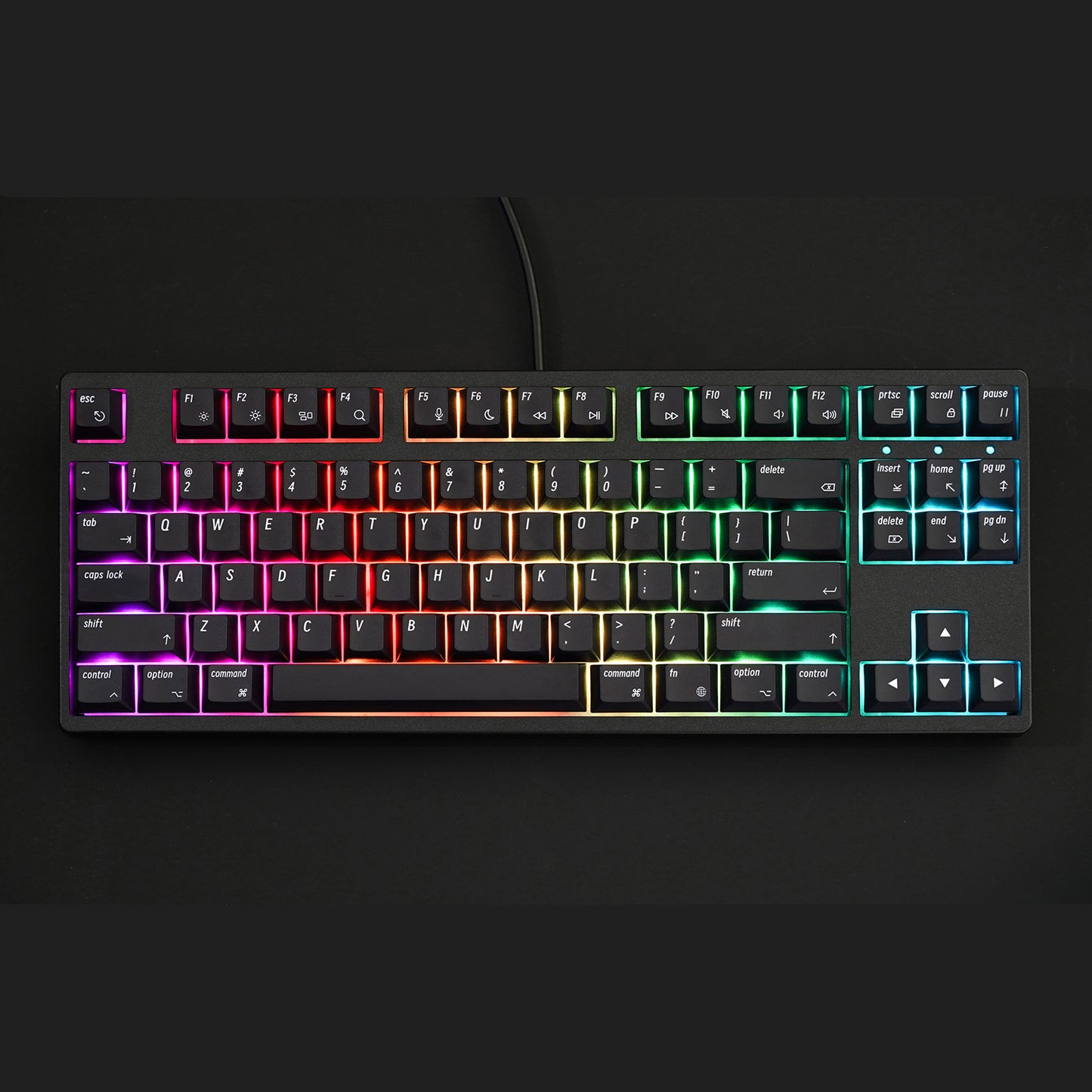 YMDK 139 Mac Keycaps Cherry XDA v2 Profile Normcore Style Gray White Dye Sub PBT White For 104 TKL 60% 96 84 68 64 MX Switches Keyboard