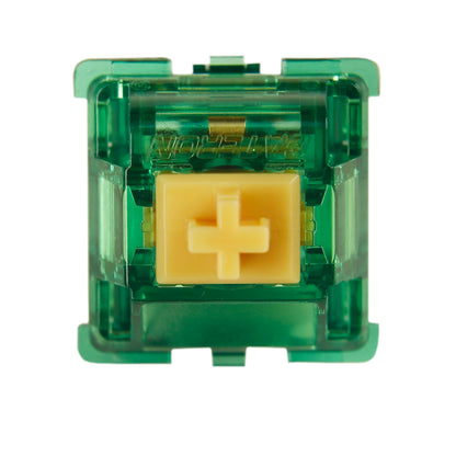 Gateron Beer Switch Green DIY Mechanical Keyboard Switches（Factory Pre Lubed Tactile 5 Pin SMD RGB ）