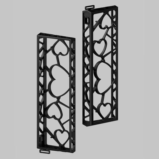 DX60 GH60 Heart Hollow-out Aluminum Case Wooting 60 MADLIONS Nexus61