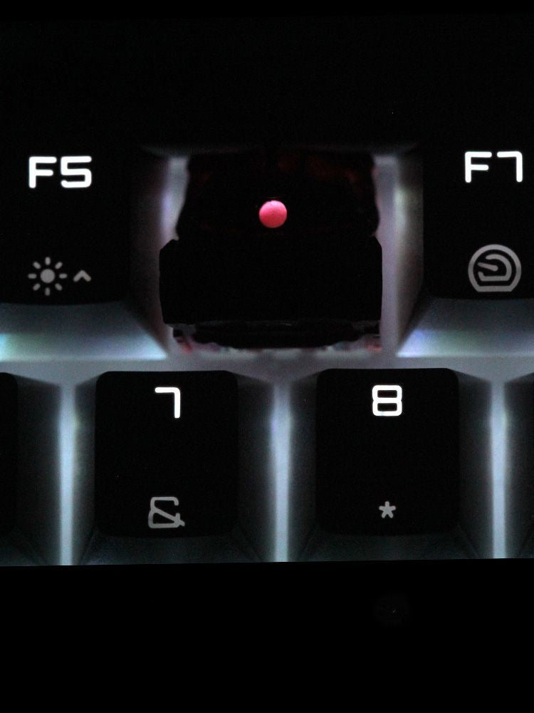 YMDK 3D Mechanical Armor Helmet Artisan Keycap - Red/Green Tactical Mecha Style for MX Switch Mechanical Keyboards