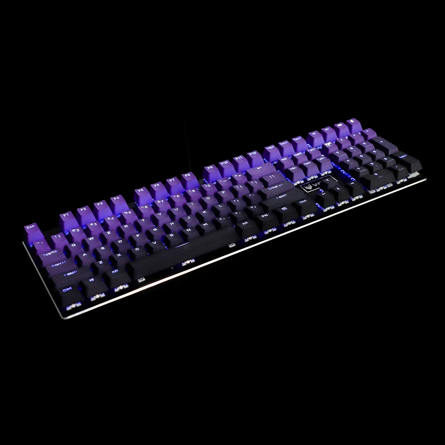 YMDK Purple Gradient 108 Backlit Keycaps(Double Shot OEM Profile/108 104 87 84 68 Using)