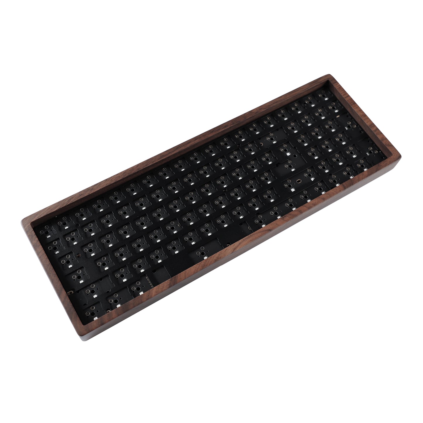 YMDK NYM96 Pro Fully Programmable Hotswap RGB PCB Walnut Beech Case Wood Support ANSI DIY Kit(RGB South Facing Kit)