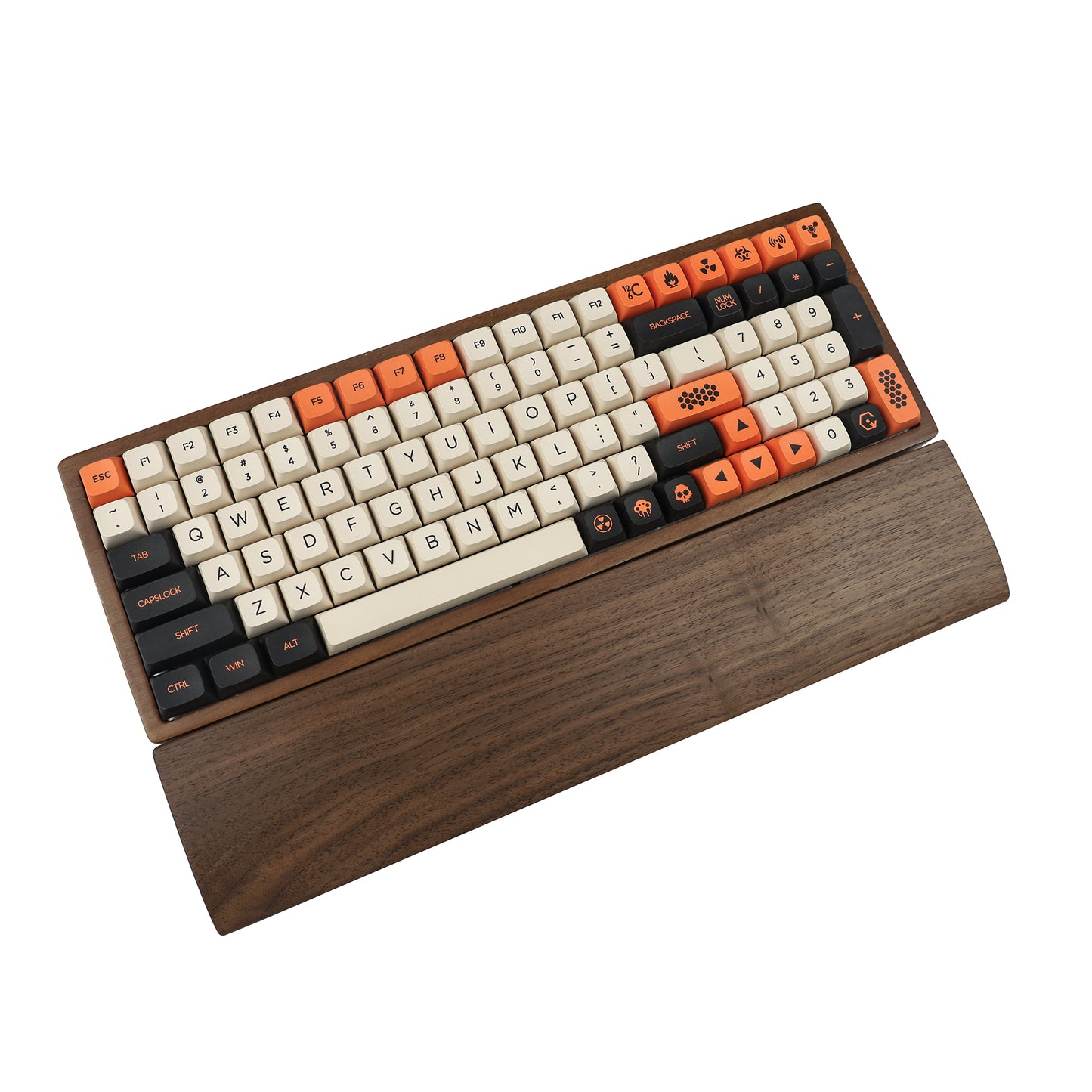 YMDK 96 Walnut Wood Wrist(YMD-96 Melody-96 NYM-96 96-Wood Case Kit Using)