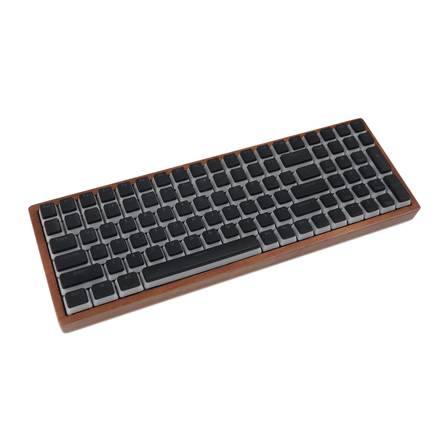 Pudding 156 Backlit Keycaps(OEM Profile Double Shot/Corsair Razer Ducky SF KBD75 Tada68 Using)