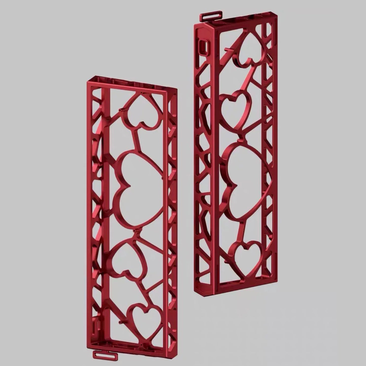 DX60 GH60 Heart Hollow-out Aluminum Case Wooting 60 MADLIONS Nexus61