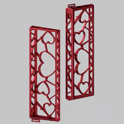 DX60 GH60 Heart Hollow-out Aluminum Case Wooting 60 MADLIONS Nexus61