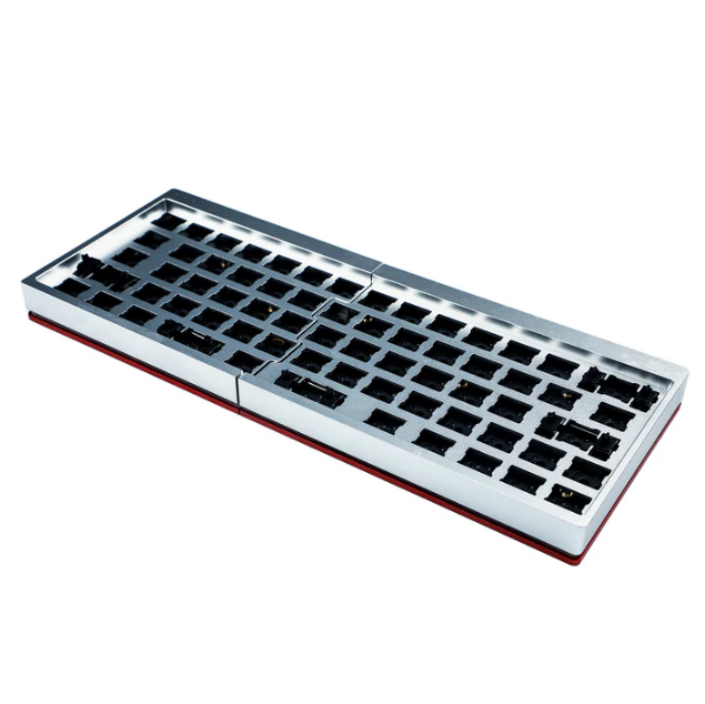 YMD-Split 64 V2 Aluminum Case With Acrylic Layer Kit (RGB Underglow Hotswap Kit/VIAL Programmable)