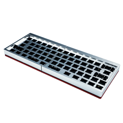 YMD-Split 64 V2 Aluminum Case With Acrylic Layer Kit (RGB Underglow Hotswap Kit/VIAL Programmable)