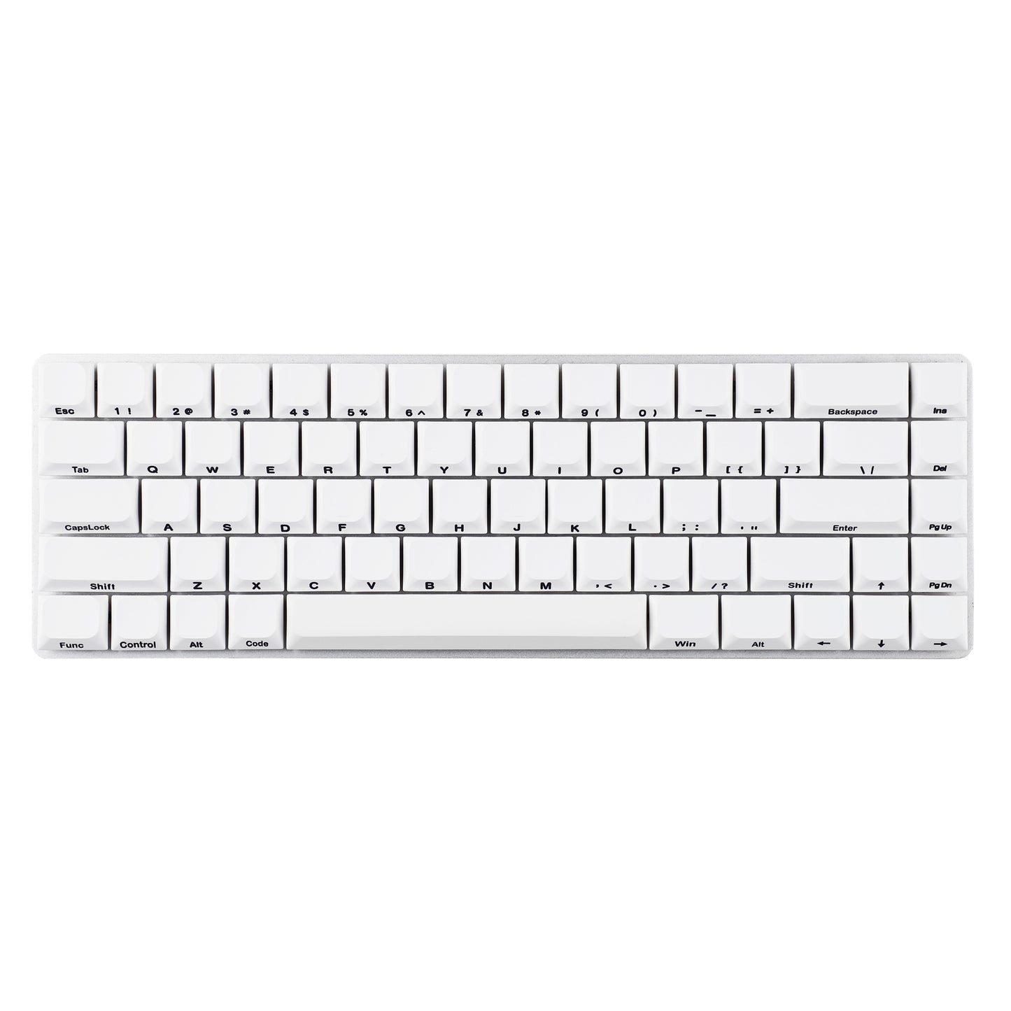 YMDK Ultra-slim Low profile keycap Side Print MX Series PBT Keycap for 61/64/75/87/96 ultra-slim keyboard