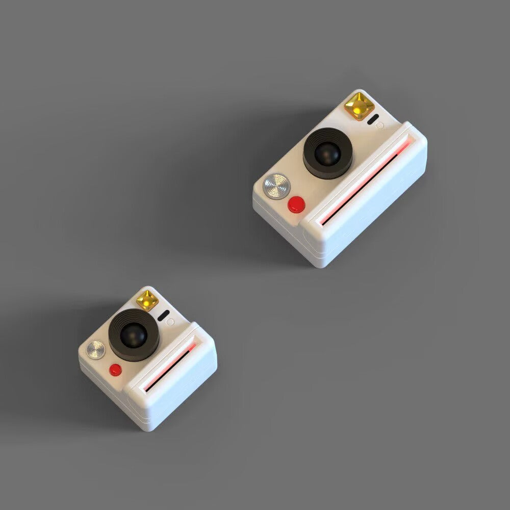 YMDK 1pcs Esc 1u Tab 1.5u Camera Theme Keycaps White Black Blue Personalized Resin 3D Cute Keycap for MX Mechanical Keyboards