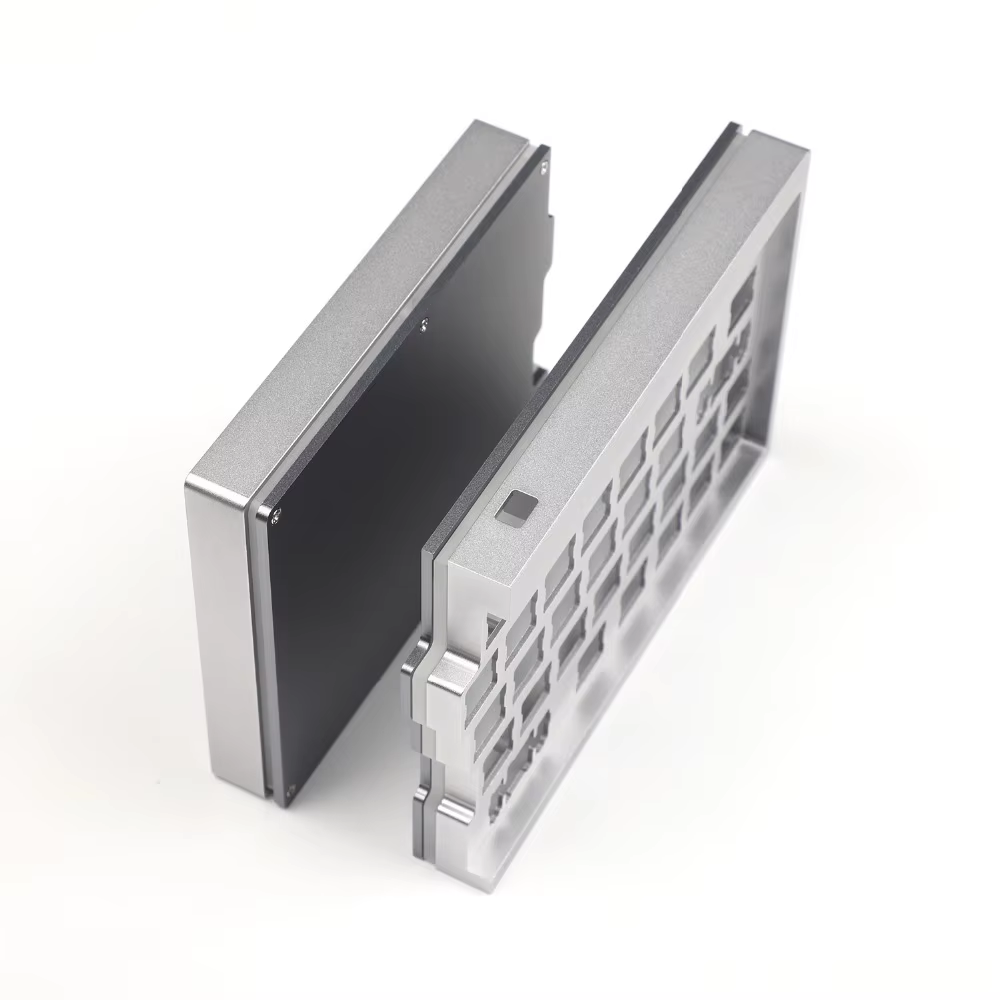 YMD-Split 64 V2 Aluminum Case With Acrylic Layer Kit (RGB Underglow Hotswap Kit/VIAL Programmable)