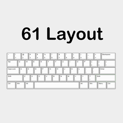 YMDK 61 64 Poron Material Sound Silence Foam Mechanical Keyboard Accessories