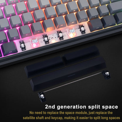 GK104 Pro Full-Size 3-Mode Wireless Mechanical Keyboard with 2.0 Screen 3 Knobs Hot-Swappable Side-Engraved PBT keycaps GK104Pro Fully Assembly Keyboard