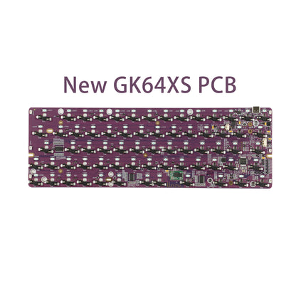 GK61 GK64 GK61XS GK64XS RGB Hot Swap PCB+Plate(Independent Driver/Bluetooth or wired)