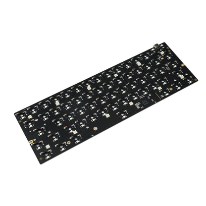 YMDK GH60 HHKB-style Tsangan Oni Hot Swappable Both Underglow Switch RGB VIA Programmable PCB Compatible with Tokyo 60