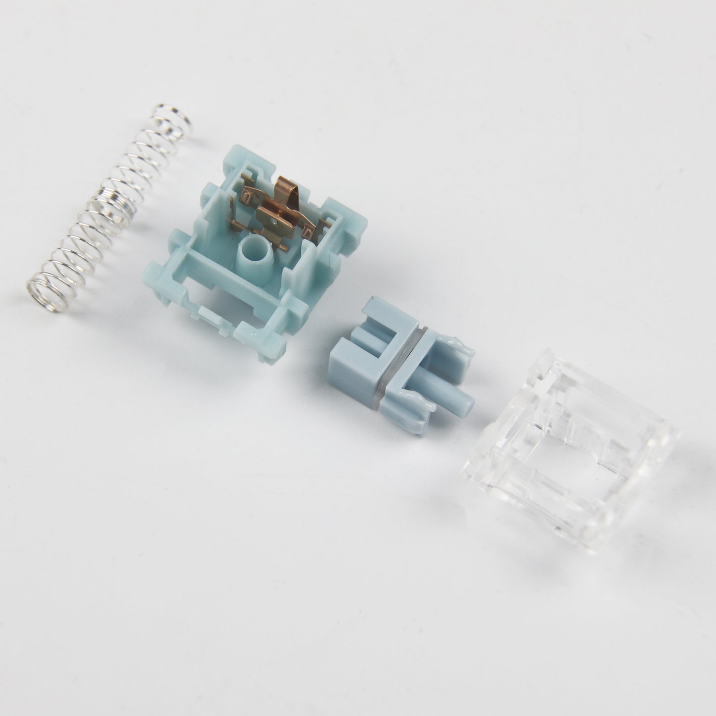 TTC Silent BLUISH WHITE(SMD 3 Pin 42g Silent Tactile Switches)