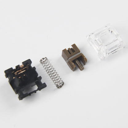TTC Silent Brown V2 Mute  Switches(3 Pin RGB SMD 45g Tactile)
