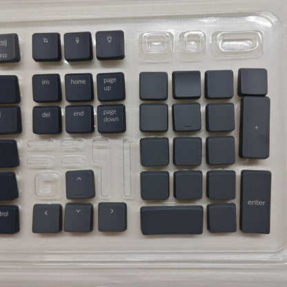 Gray Orange ABS 110 keys K1 K5 Low Profile Keycaps Backlit Key Caps Compatible with Keychron Low Profile Mechanical Keyboard