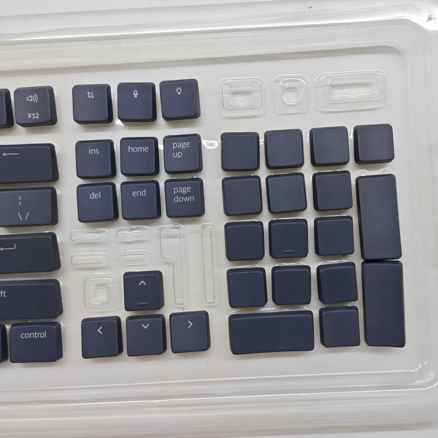 Gray Orange ABS 110 keys K1 K5 Low Profile Keycaps Backlit Key Caps Compatible with Keychron Low Profile Mechanical Keyboard