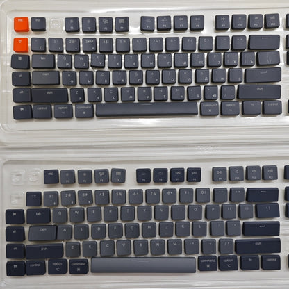 Gray Orange ABS 110 keys K1 K5 Low Profile Keycaps Backlit Key Caps Compatible with Keychron Low Profile Mechanical Keyboard