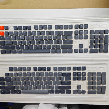 Gray Orange ABS 110 keys K1 K5 Low Profile Keycaps Backlit Key Caps Compatible with Keychron Low Profile Mechanical Keyboard