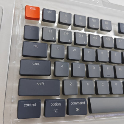 Gray Orange K1 SE Low Profile Keycaps Back-Lit Key Caps Compatible with Keychron Low Profile Mechanical Keyboard