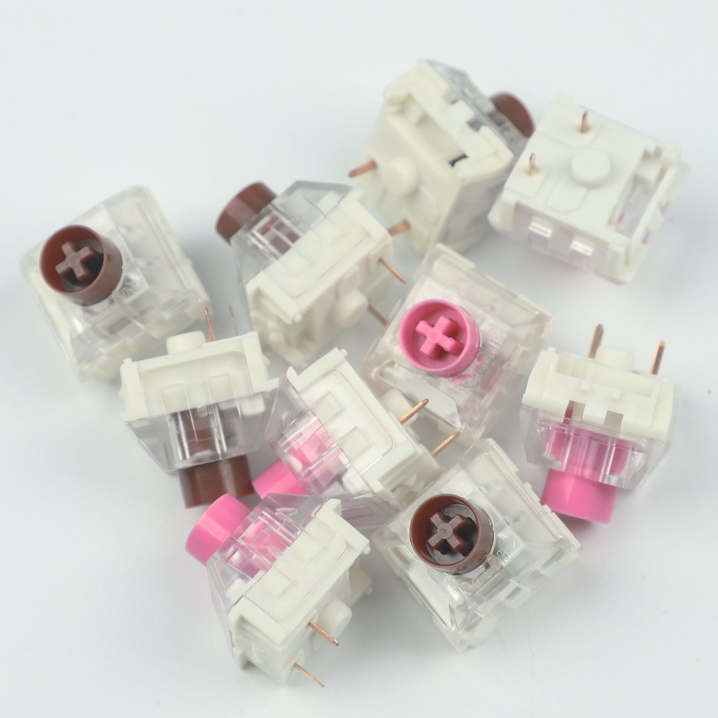 Kailh Box Silent Brown Or Pink(SMD 3 Pin Switches/IP56 Water-proof)