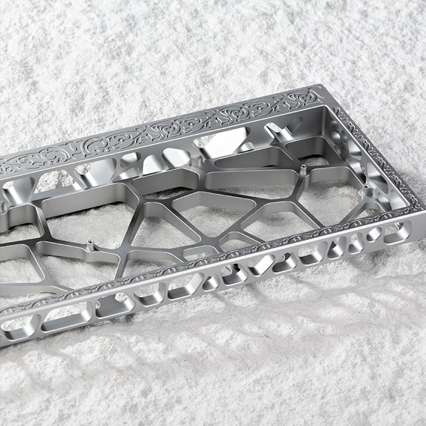 YMDK 60% Hollow60 GH60 Aluminum Case For Wooting60HE Poker2 Pok3r DZ60 YD60MQ GK61 GK64 DK64 Similar to Holy60