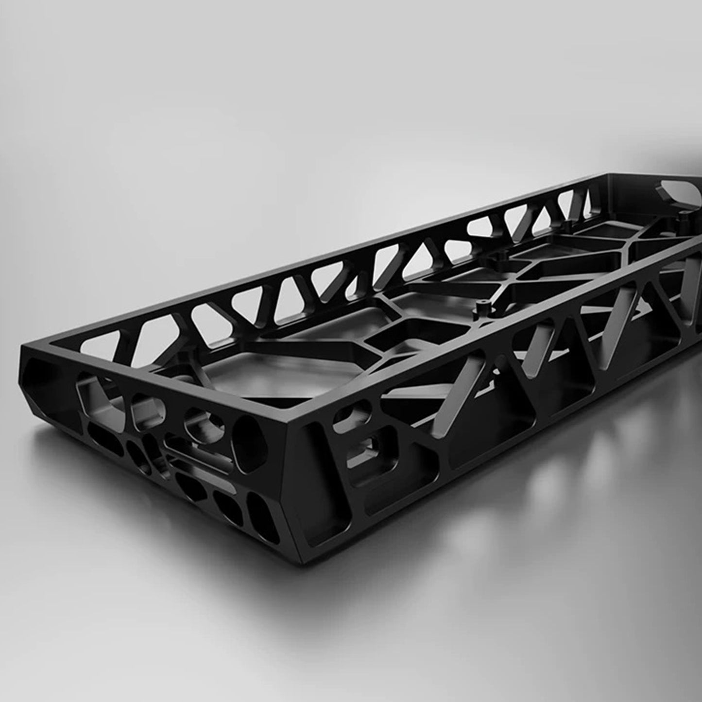 YMDK 60% Hollow60 GH60 Aluminum Case For Wooting60HE Poker2 Pok3r DZ60 YD60MQ GK61 GK64 DK64 Similar to Holy60