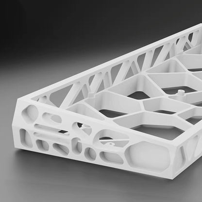 YMDK 60% Hollow60 GH60 Aluminum Case For Wooting60HE Poker2 Pok3r DZ60 YD60MQ GK61 GK64 DK64 Similar to Holy60