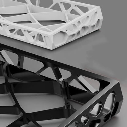 YMDK 60% Hollow60 GH60 Aluminum Case For Wooting60HE Poker2 Pok3r DZ60 YD60MQ GK61 GK64 DK64 Similar to Holy60