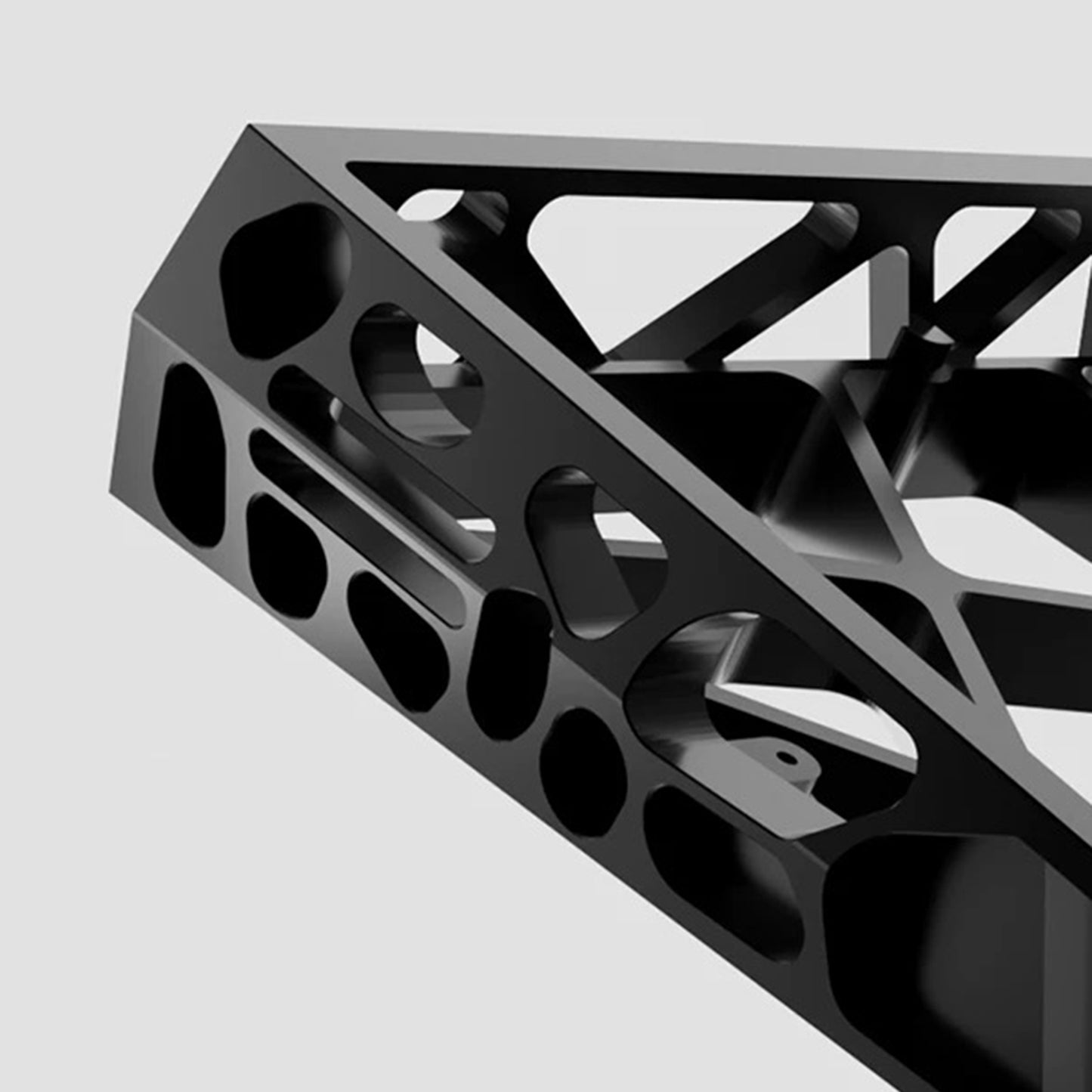YMDK 60% Hollow60 GH60 Aluminum Case For Wooting60HE Poker2 Pok3r DZ60 YD60MQ GK61 GK64 DK64 Similar to Holy60