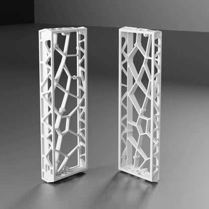 YMDK 60% Hollow60 GH60 Aluminum Case For Wooting60HE Poker2 Pok3r DZ60 YD60MQ GK61 GK64 DK64 Similar to Holy60