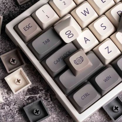 YMDK 133 Keys PBT Keycaps, XDA Profile, Sublimation Print, Revelation Theme, Full Set for 61/84/87/104/108 MX Mechanical Keyboards