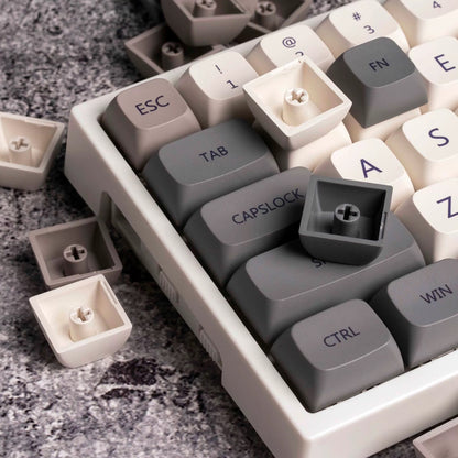 YMDK 133 Keys PBT Keycaps, XDA Profile, Sublimation Print, Revelation Theme, Full Set for 61/84/87/104/108 MX Mechanical Keyboards