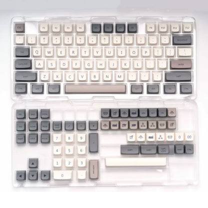YMDK 133 Keys PBT Keycaps, XDA Profile, Sublimation Print, Revelation Theme, Full Set for 61/84/87/104/108 MX Mechanical Keyboards