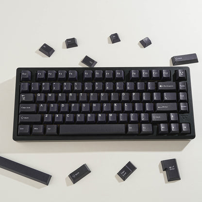 YDMK 143 Keys WOB Theme Keycaps English Russian German French Spanish Cherry Profile PBT Dye Sub Keycaps for MX Mechanical Keyboards