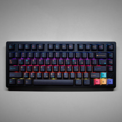YMDK 143 Keys Underworlds Theme Cherry Profile English Russian German Spanish French PBT Dye Sub Keycap For MX Mechanical Keyboards