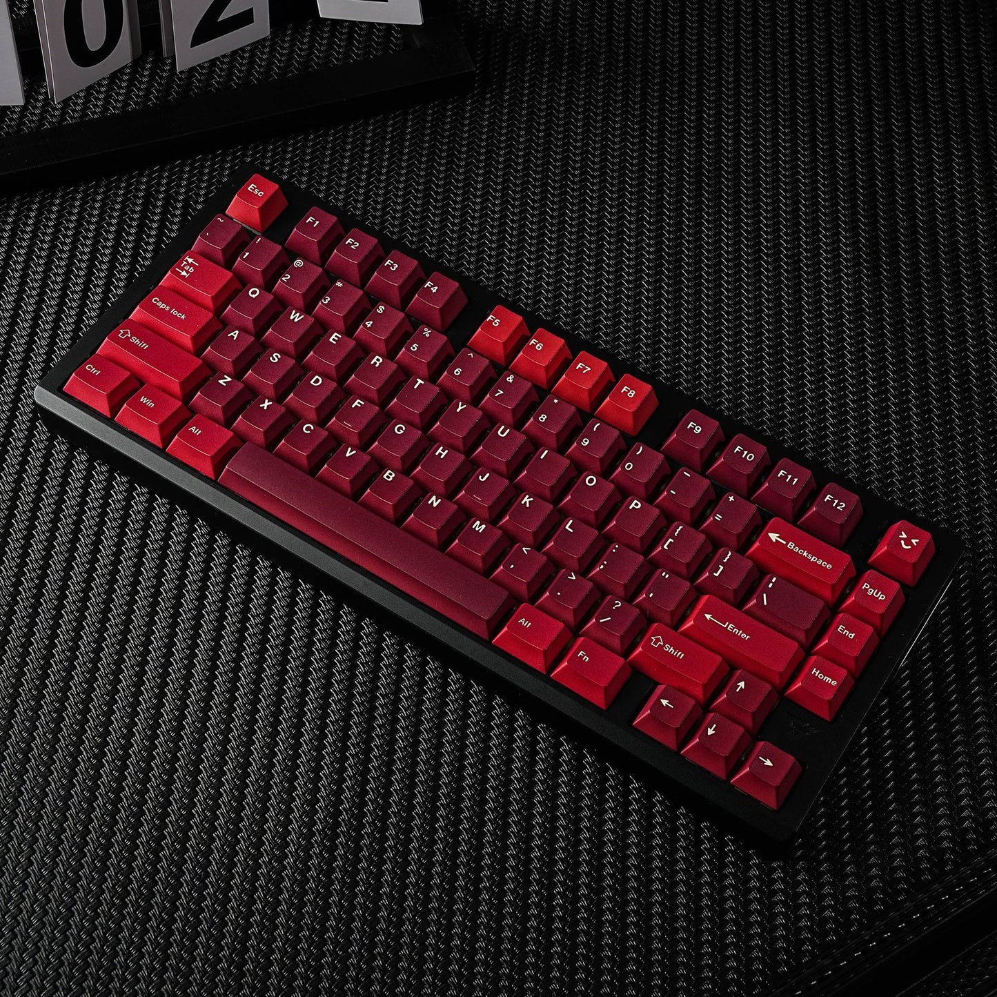 YMDK 143 Keys Jamon Theme Cherry Profile Keycaps English Russian German Spanish French PBT Dye Sub Keycap For MX Mechanical Keyboards