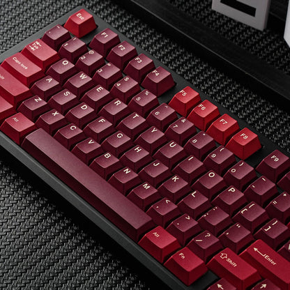 YMDK 143 Keys Jamon Theme Cherry Profile Keycaps English Russian German Spanish French PBT Dye Sub Keycap For MX Mechanical Keyboards