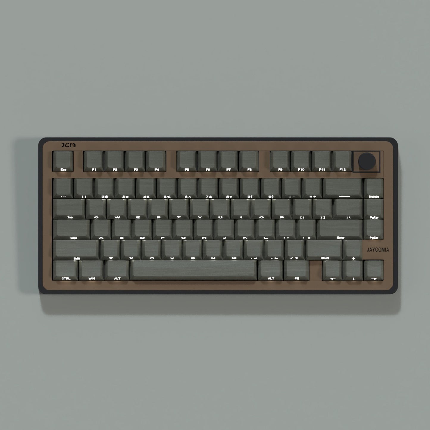 YMDK 128 Keys Wood Grain Keycaps Sidelit Shine Through Cherry Profile PBT Keycap for 61/84/87/104/108 MX Mechanical Keyboards