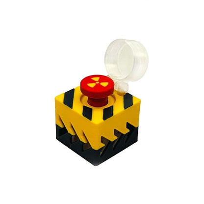 YMDK Yellow Green Tank Personalized Keycaps Cool Creative Resin Custom Keycap for MX Mechanical Keyboards